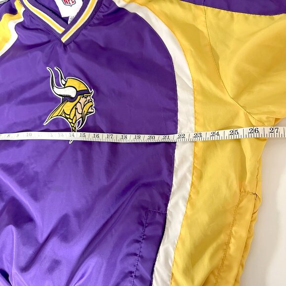 VTG NFL Vikings Pullover Windbreaker - Picture 8 of 11